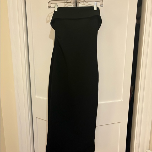 Babaton Black Strapless Maxi Dress - Picture 2 of 4